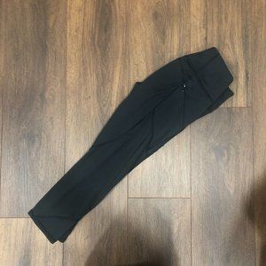 Athleta Black Mesh Contender Capri Leggings Women’s Size XS Workout Sexy